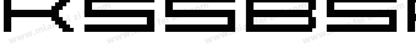 KSSBSRWEAN0 21 00字体转换